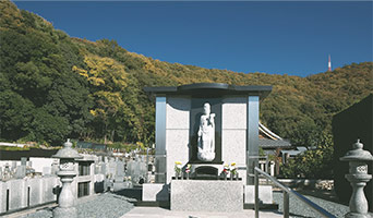 静かな霊園